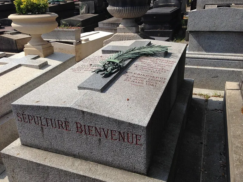 Photographie : la tombe de Fulgence Bienvenüe au cimetière du Père-Lachaise