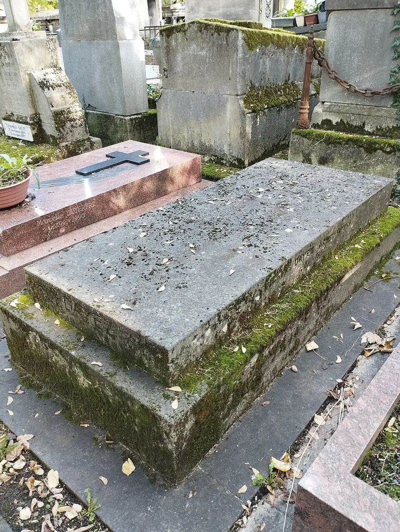 Photographie : la tombe de Georges Dayez au cimetière de Montmartre