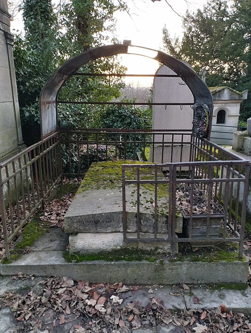 Photographie : la tombe de Giulia Grisi au cimetière du Père-Lachaise