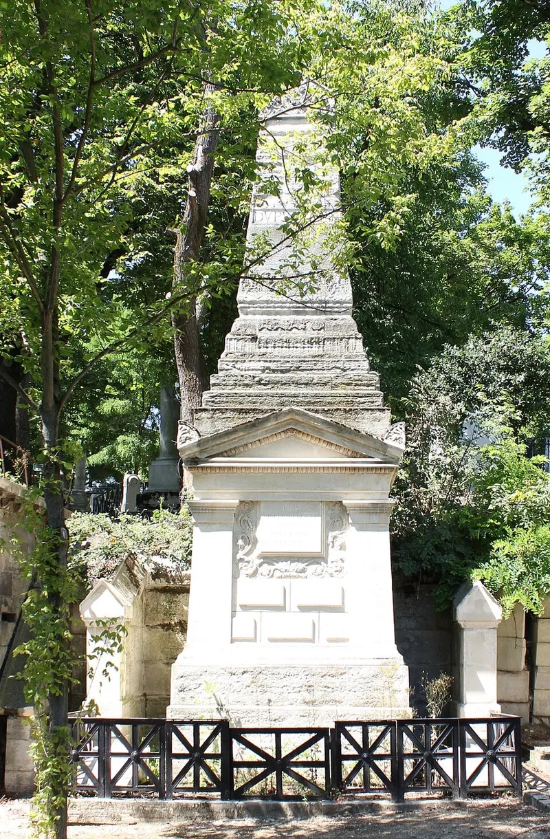Photographie : la tombe de Guillaume Dupuytren au cimetière du Père-Lachaise