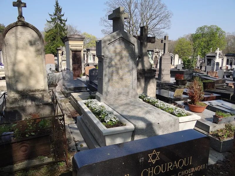 Photographie : la tombe de Jacques Ancelot au cimetière du Montparnasse