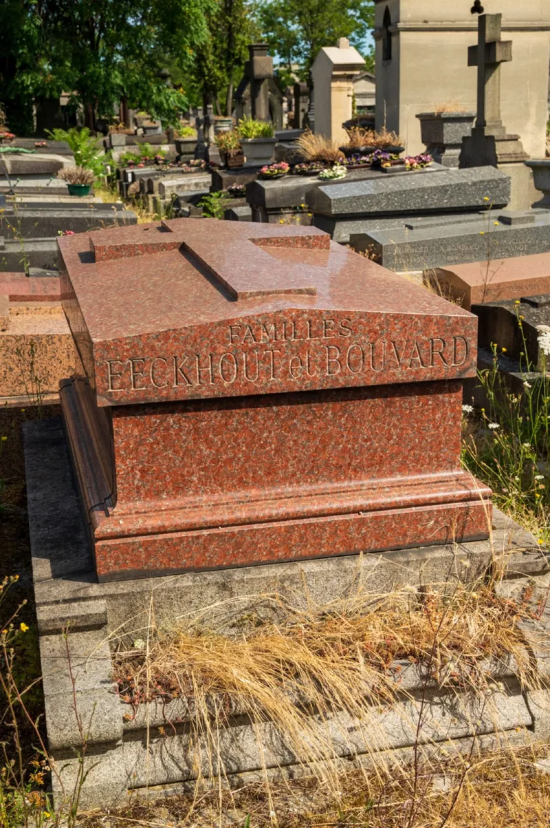 Photographie : la tombe de Jean-Baptiste Bouvard au cimetière du Père-Lachaise