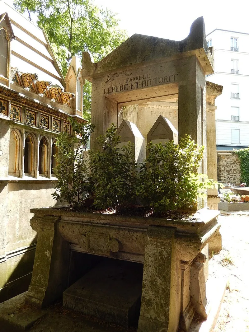 Photographie : la tombe de Jean-Baptiste Lepère au cimetière de Montmartre