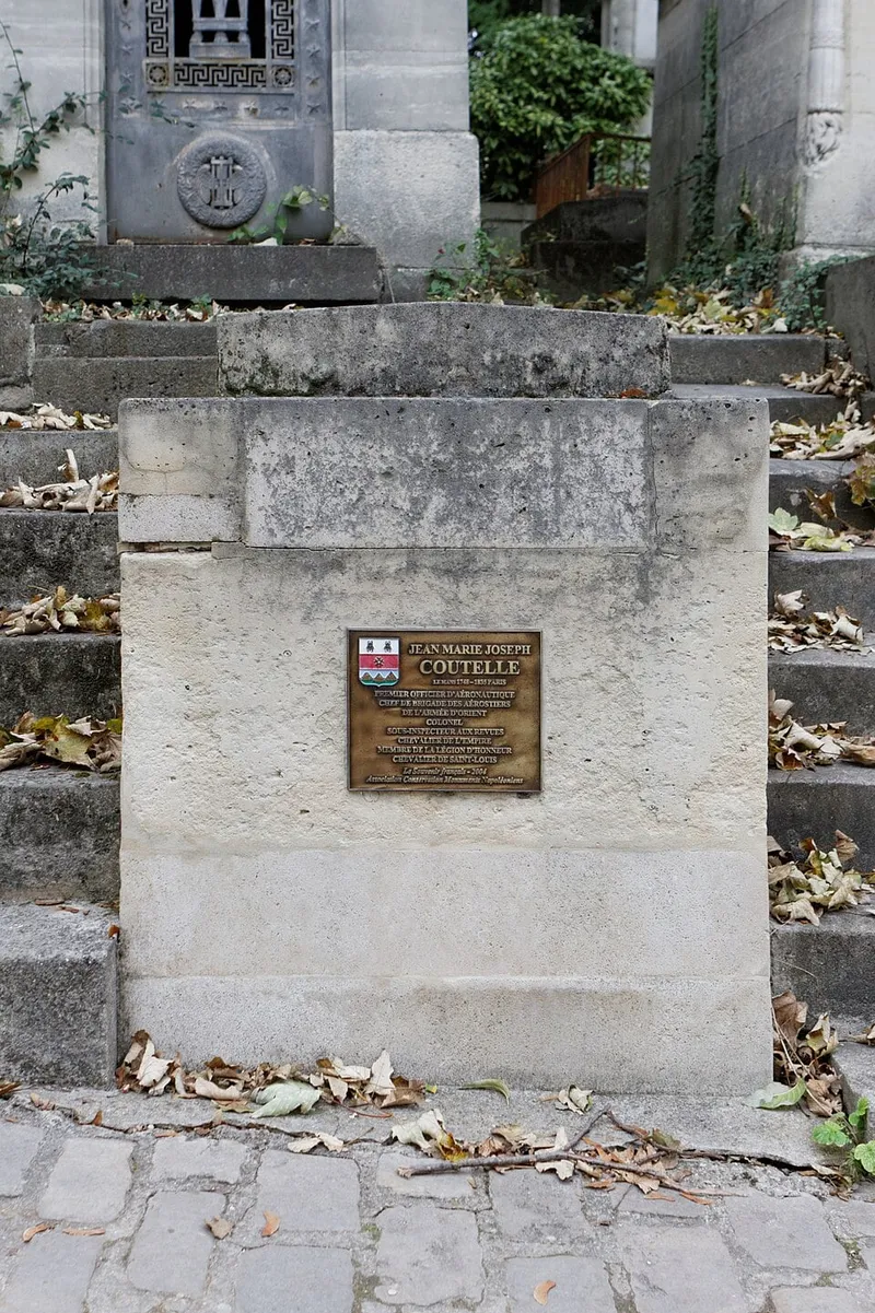 Photographie : la tombe de Jean-Marie-Joseph Coutelle au cimetière du Père-Lachaise