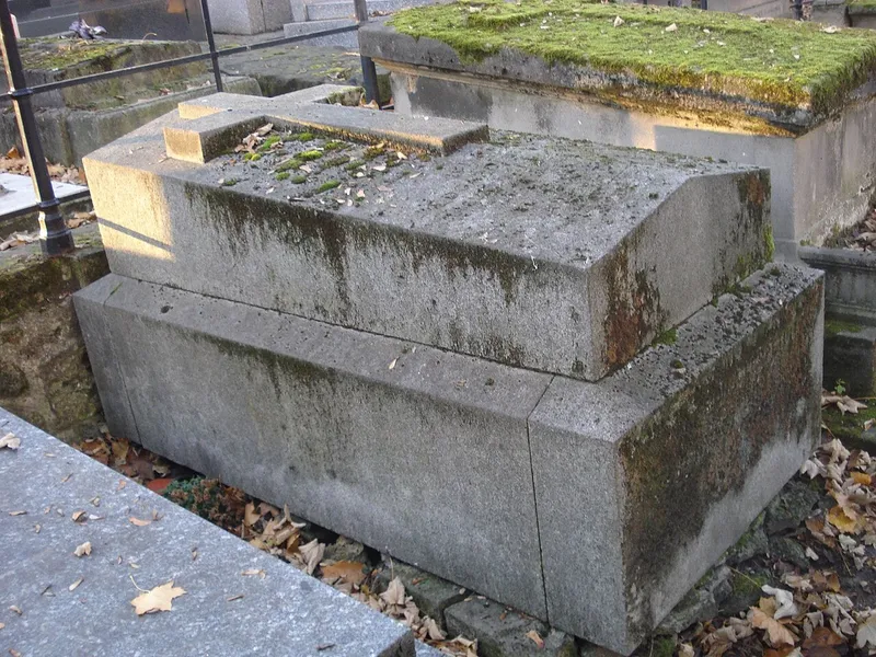 Photographie : la tombe de Jean-Marie Saisset au cimetière de Montmartre