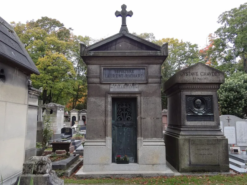 Photographie : la chapelle de la famille Charcot, au cimetière de Montmartre