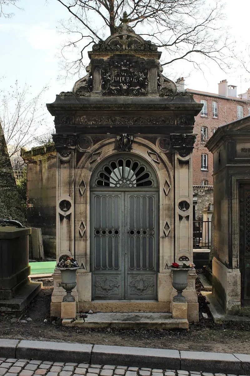Photographie : la tombe de Jean-René Dubail au cimetière du Père-Lachaise