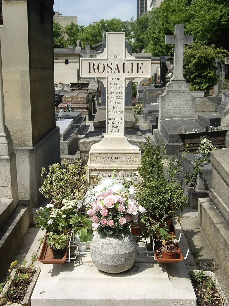Photographie : la tombe de Jeanne-Marie Rendu au cimetière du Montparnasse
