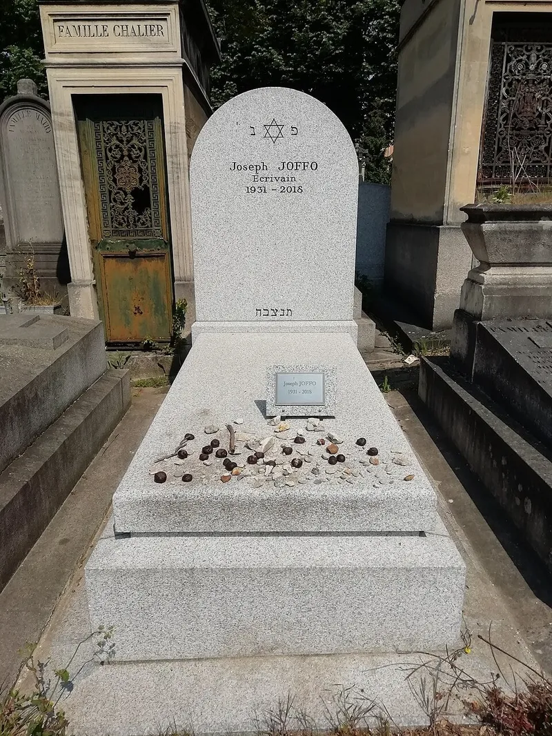 Photographie : la tombe de Joseph Joffo au cimetière du Père-Lachaise