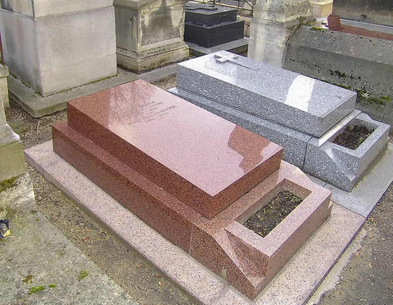 Photographie : la tombe de Joseph Kosma au cimetière de Montmartre