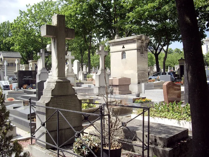 Photographie : la tombe de Joseph Pelletier au cimetière du Montparnasse