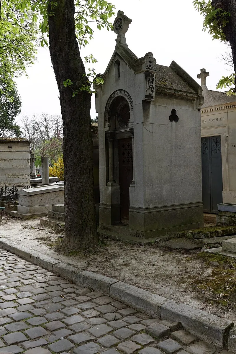 Photographie : la tombe de Justin Clinchant au cimetière du Père-Lachaise