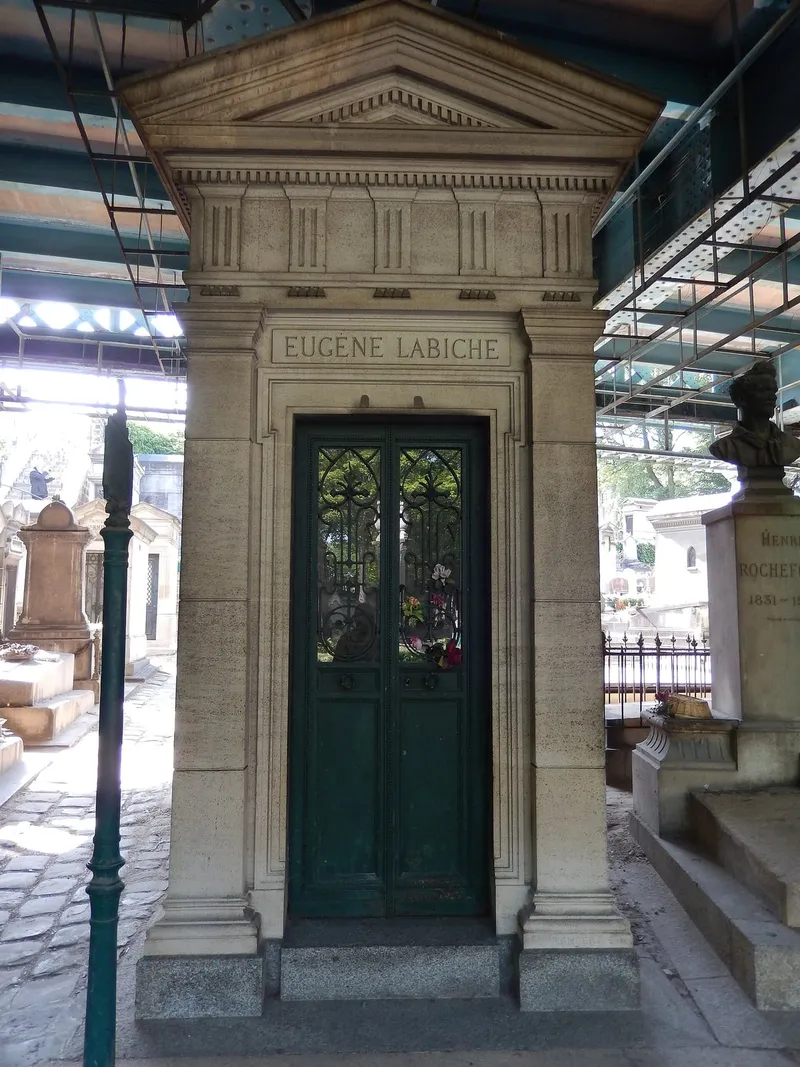 Photographie : la chapelle d'Eugène Labiche, au cimetière de Montmartre