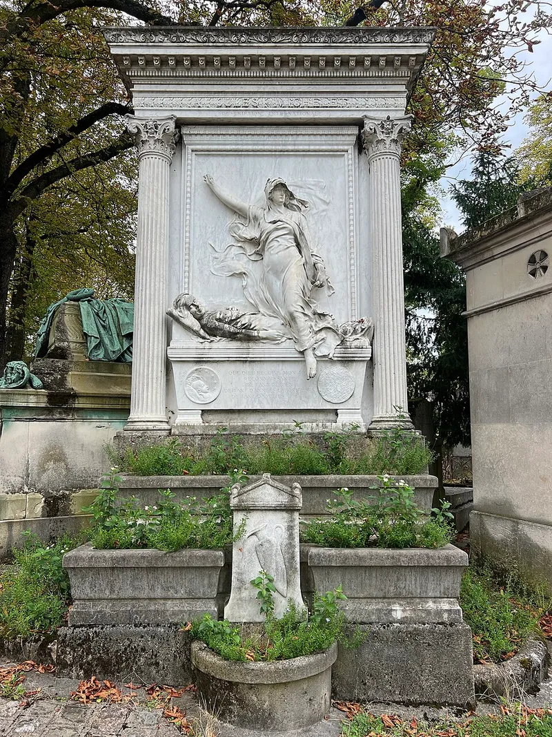 Tombe de l'historien Jules Michelet
