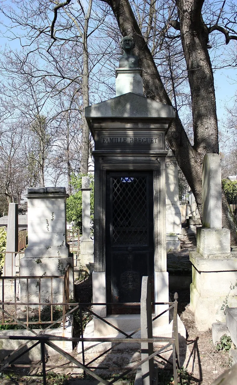 Photographie : tombe de la famille Breguet au cimetière du Père-Lachaise