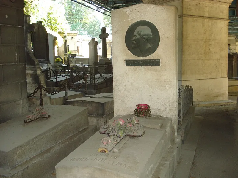 Photographie : la tombe de Léon Boëllmann au cimetière de Montmartre