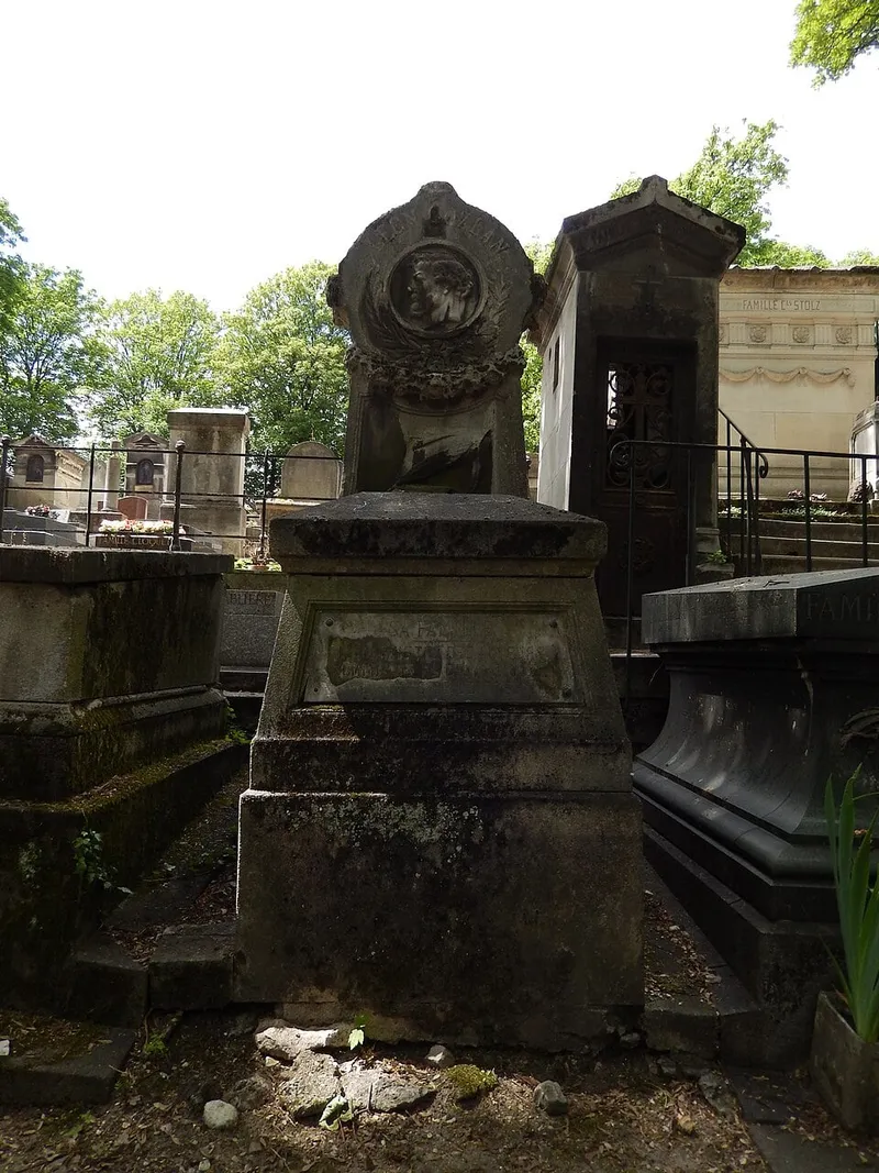 Photographie : la tombe de Léon Gozlan au cimetière de Montmartre