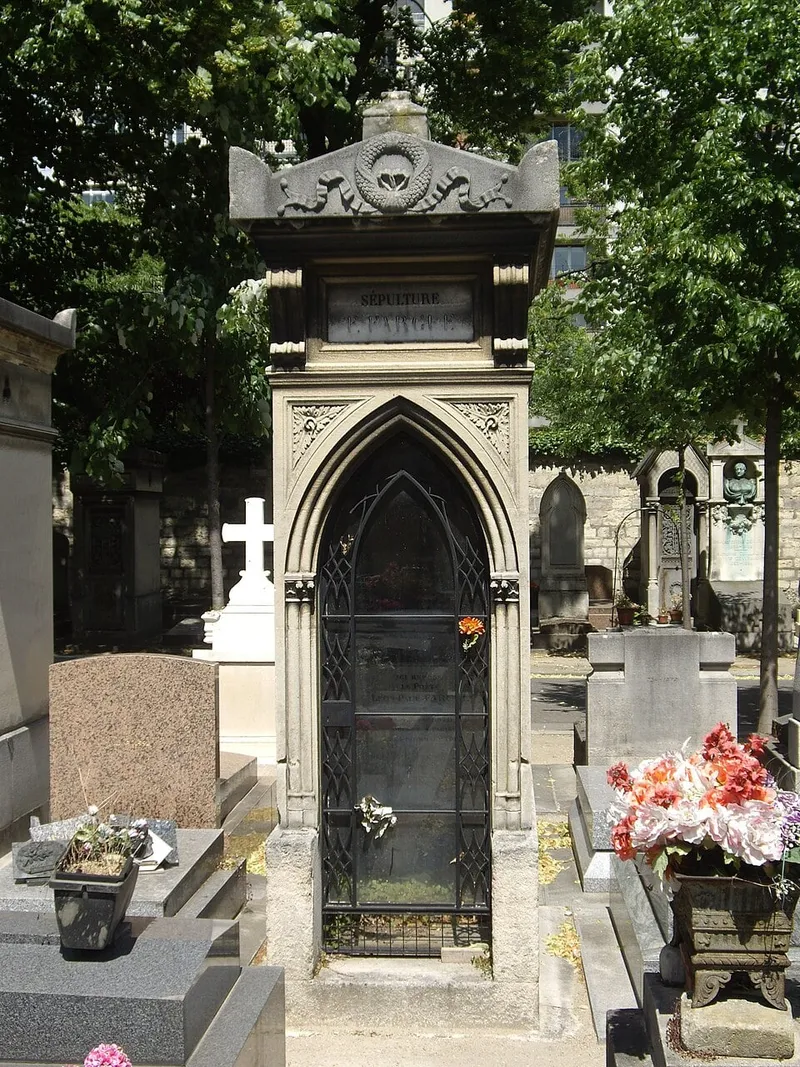 Photographie : la tombe de Léon-Paul Fargue au cimetière du Montparnasse
