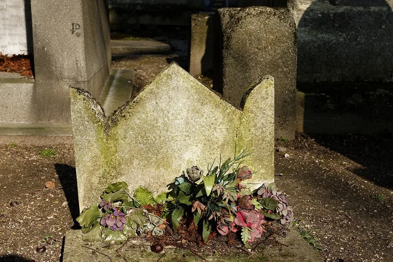 Photographie : la tombe de Louis-Léopold Boilly au cimetière du Père-Lachaise