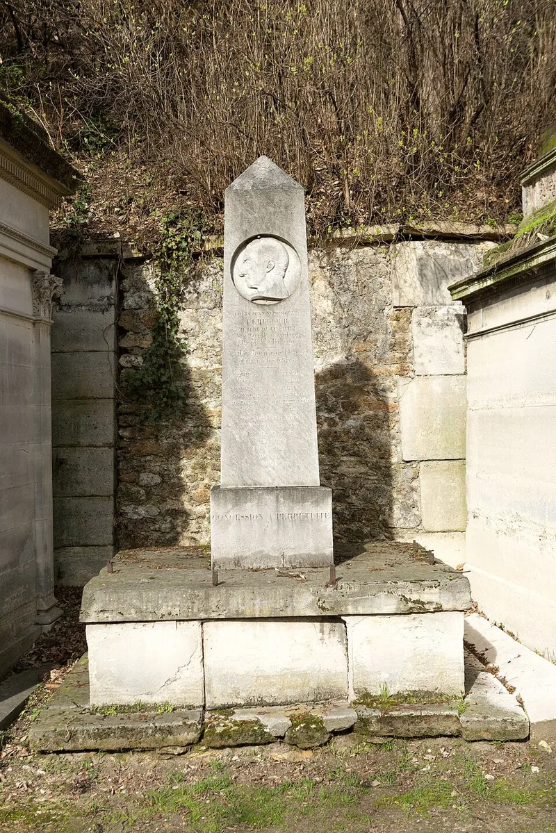 Photographie : la tombe de Louis-Nicolas Lemercier au cimetière du Père-Lachaise