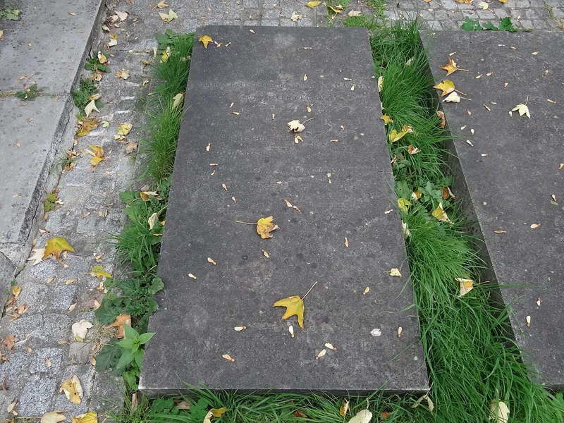 Photographie : la tombe de Louis Ramond de Carbonnières au cimetière de Montmartre
