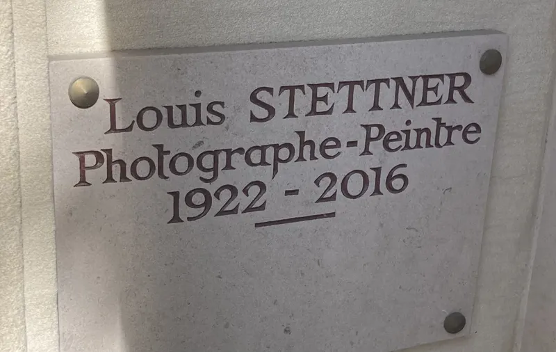 Photographie : la tombe de Louis Stettner au cimetière de Montmartre