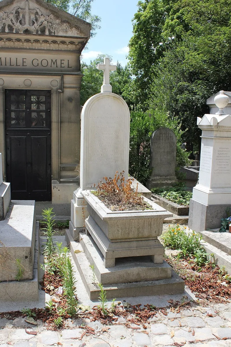 Photographie : la tombe de Louis Wolowski au cimetière du Père-Lachaise