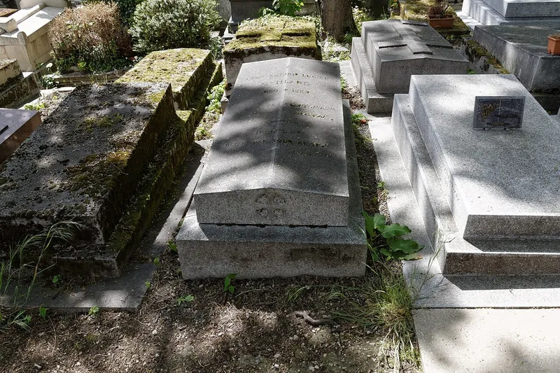 Photographie : la tombe de Lucien Gaulard au cimetière du Père-Lachaise