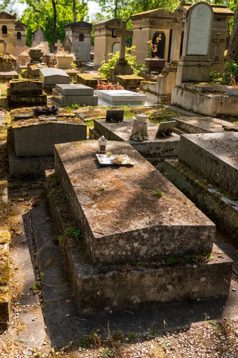 Photographie : la tombe de Malvina Poulain au cimetière du Père-Lachaise