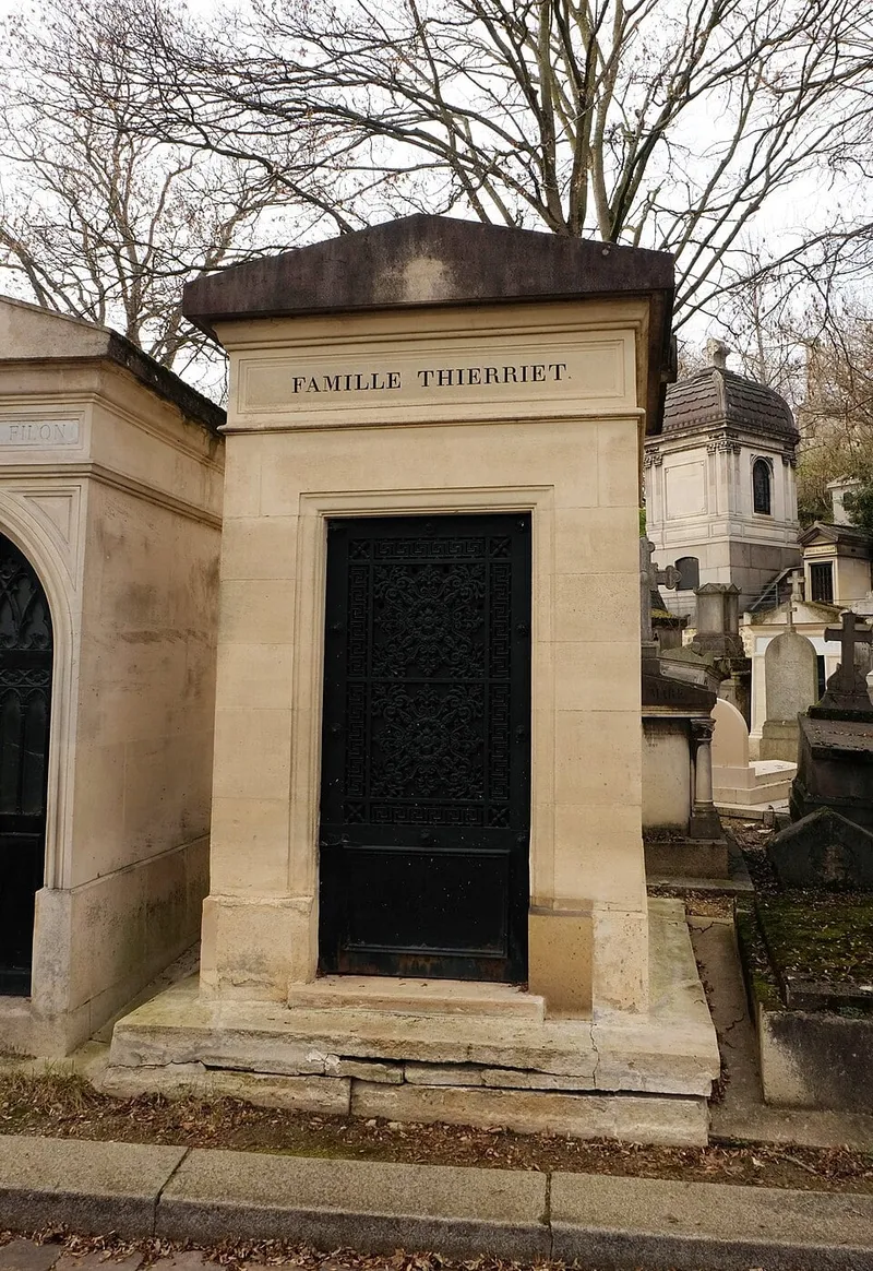 Photographie : la tombe de Marc Girardin au cimetière du Père-Lachaise