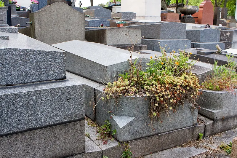 Photographie : la tombe de Marcel Gitton au cimetière du Père-Lachaise