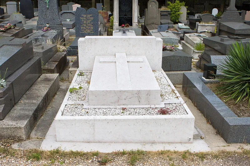 Photographie : la tombe de Maria de Heredia au cimetière du Père-Lachaise