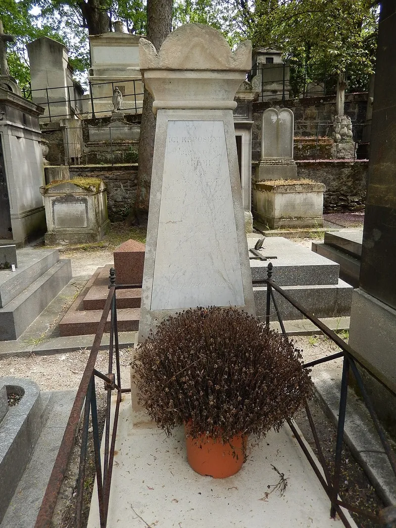 Photographie : la tombe de Marie-Antoine Carême au cimetière de Montmartre