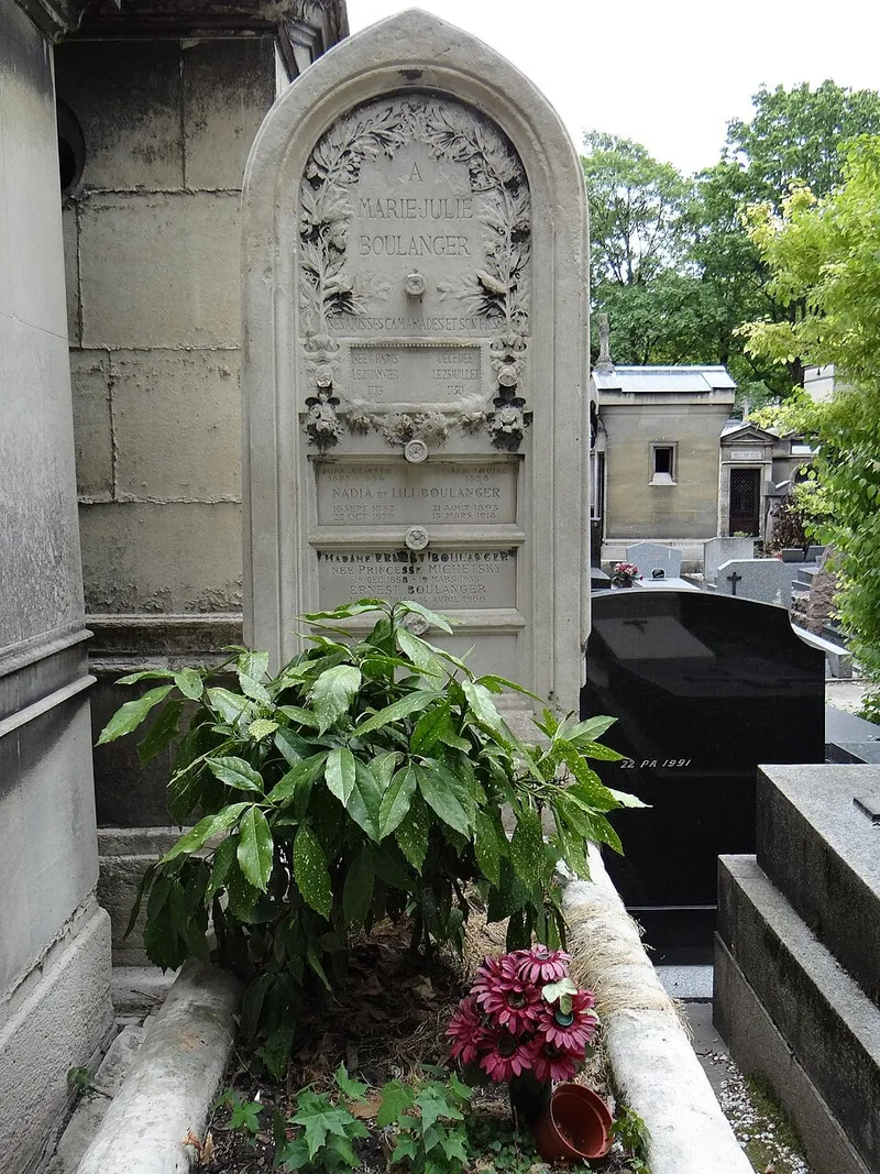 Photographie : la tombe de la famille Boulanger au cimetière de Montmartre