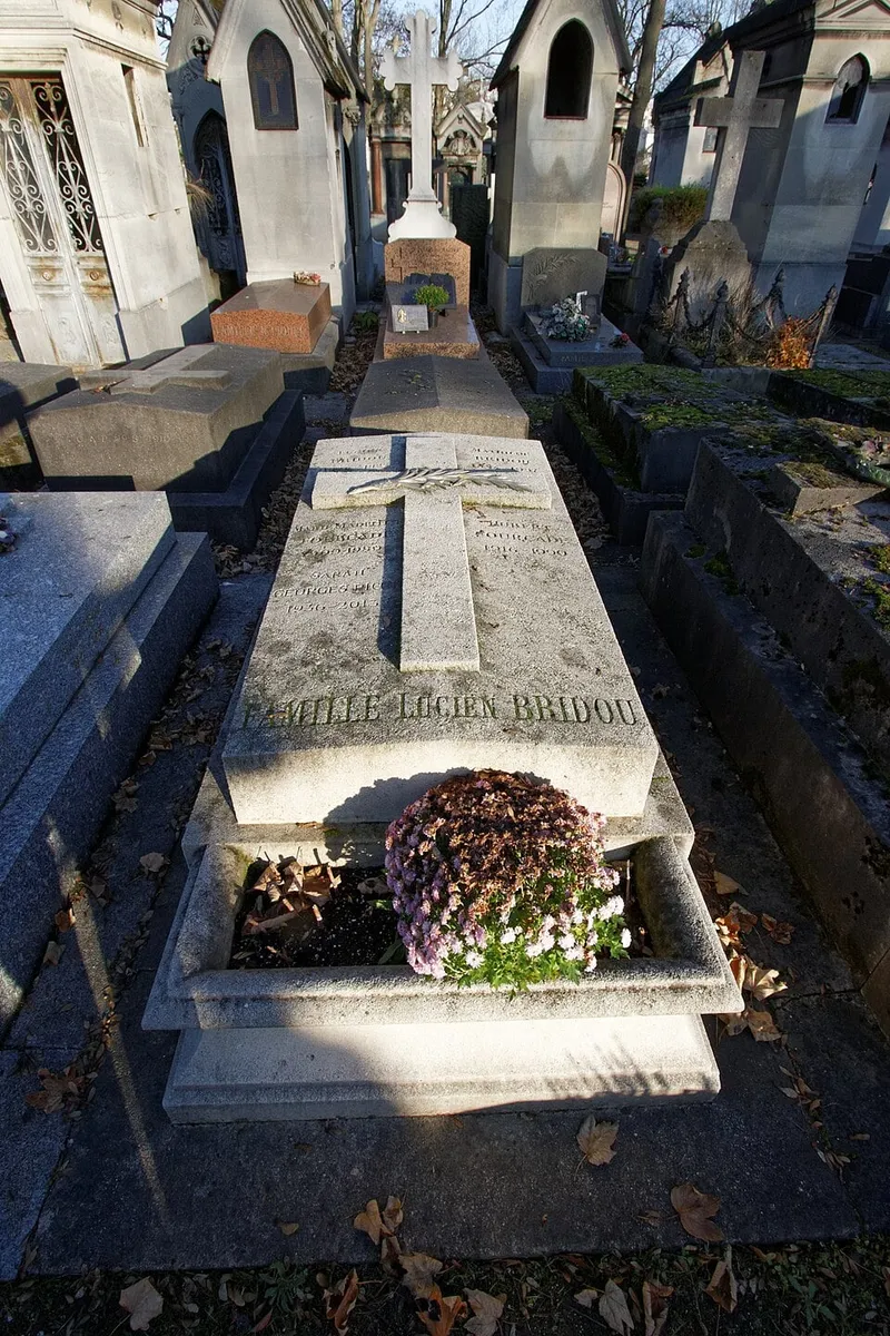 Photographie : la tombe de Marie-Madeleine Méric au cimetière du Père-Lachaise