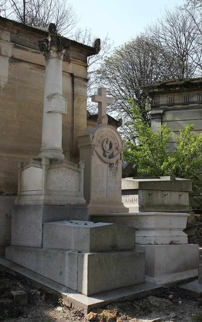 Photographie : la tombe de Jean-Baptiste Sylvère Gaye de Martignac au cimetière du Père-Lachaise