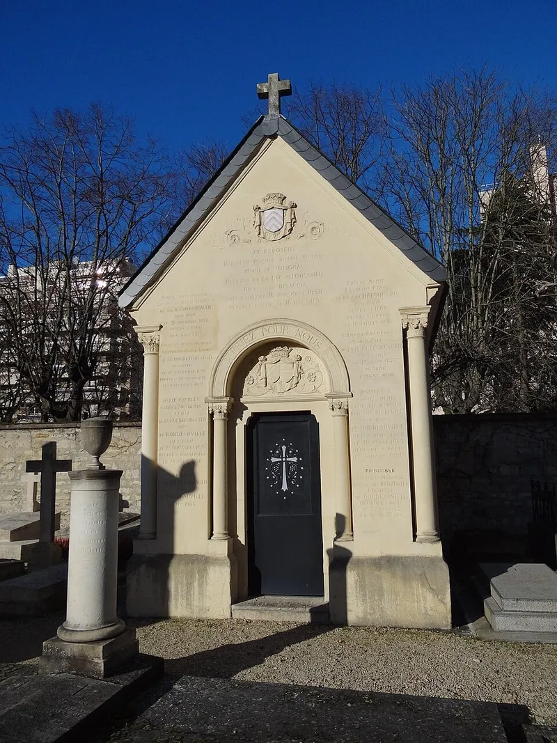 Photographie : la tombe de Mathieu de Montmorency au cimetière de Picpus