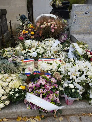 Photographie : la tombe de Michel Blanc au cimetière du Père-Lachaise