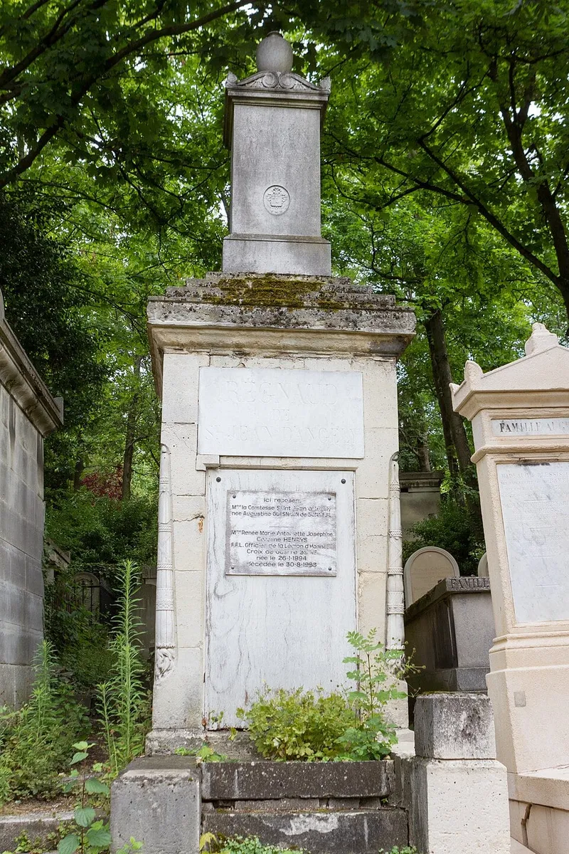 Photographie : la tombe de Michel Regnaud de Saint-Jean d'Angély au cimetière du Père-Lachaise