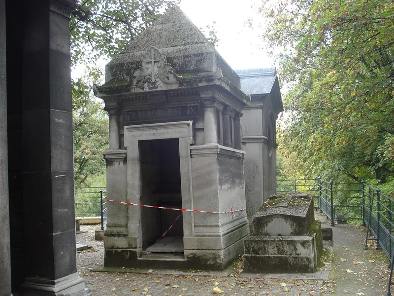 Photographie : la tombe de Napoléon Chaix au cimetière de Montmartre