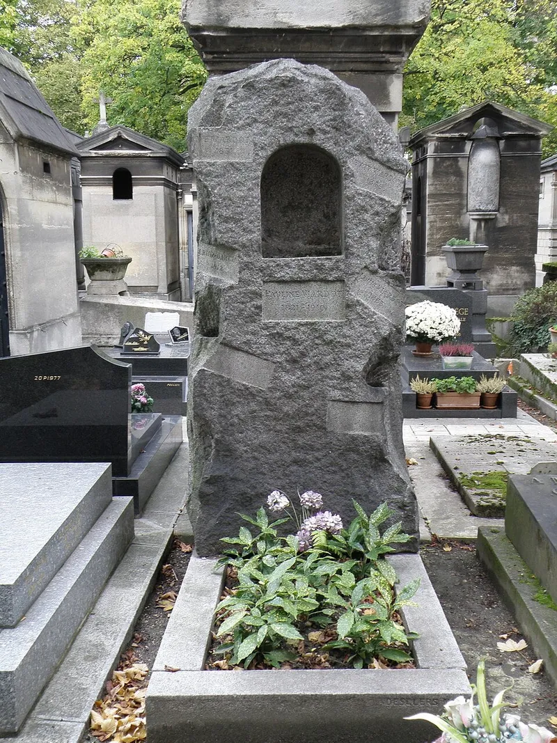 Photographie : la tombe de Pauline Viardot au cimetière de Montmartre