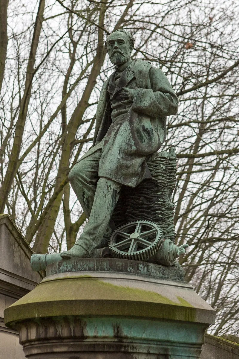 Photographie : la tombe de Pierre Frédéric Dorian au cimetière du Père-Lachaise
