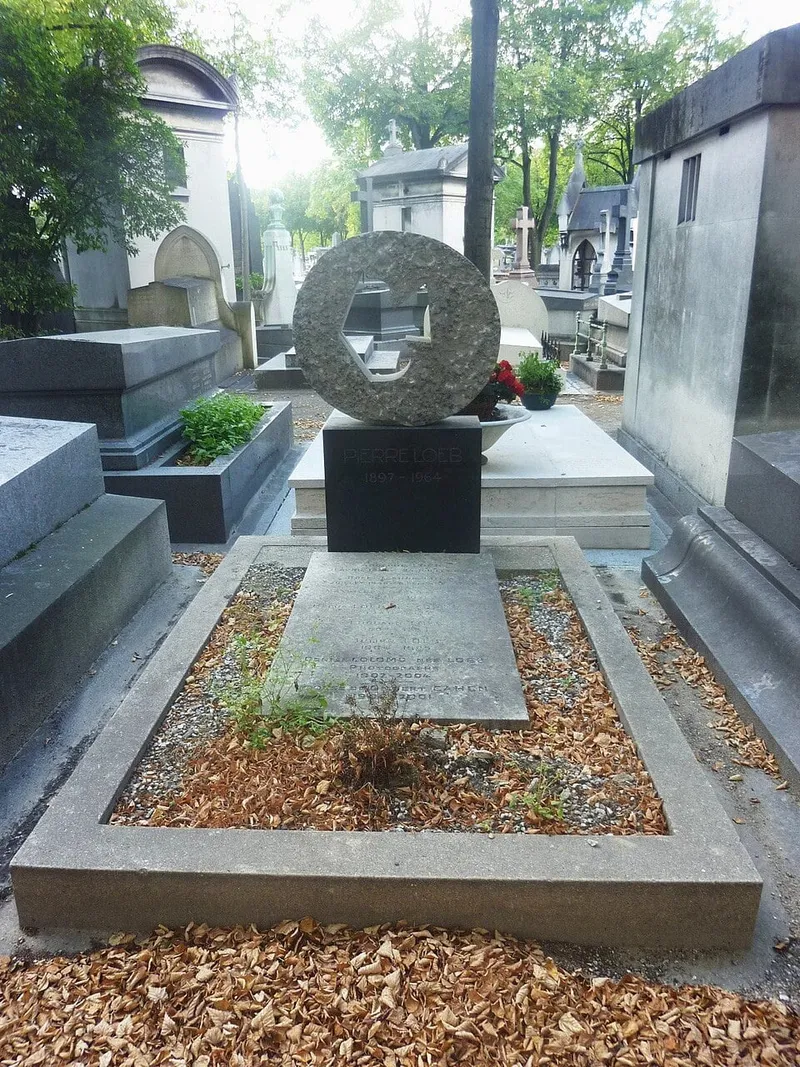 Photographie : la tombe de Pierre Loeb au cimetière du Montparnasse