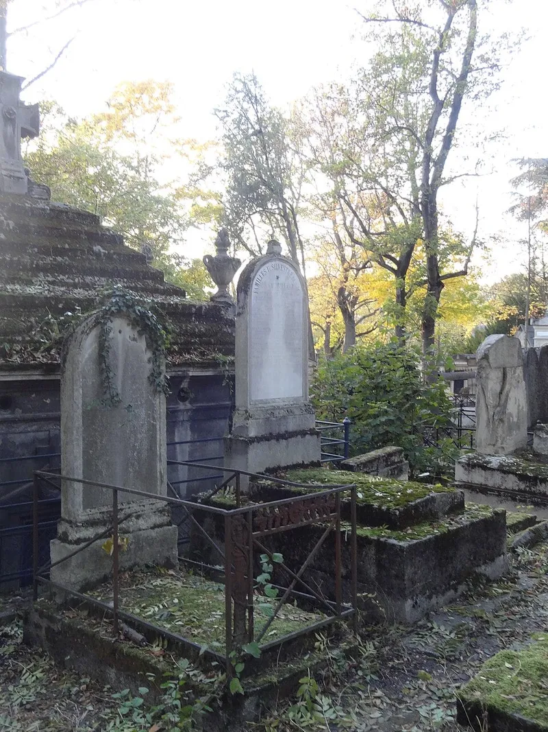 Photographie : la tombe d'Antoine-Isaac Silvestre de Sacy au cimetière du Père-Lachaise