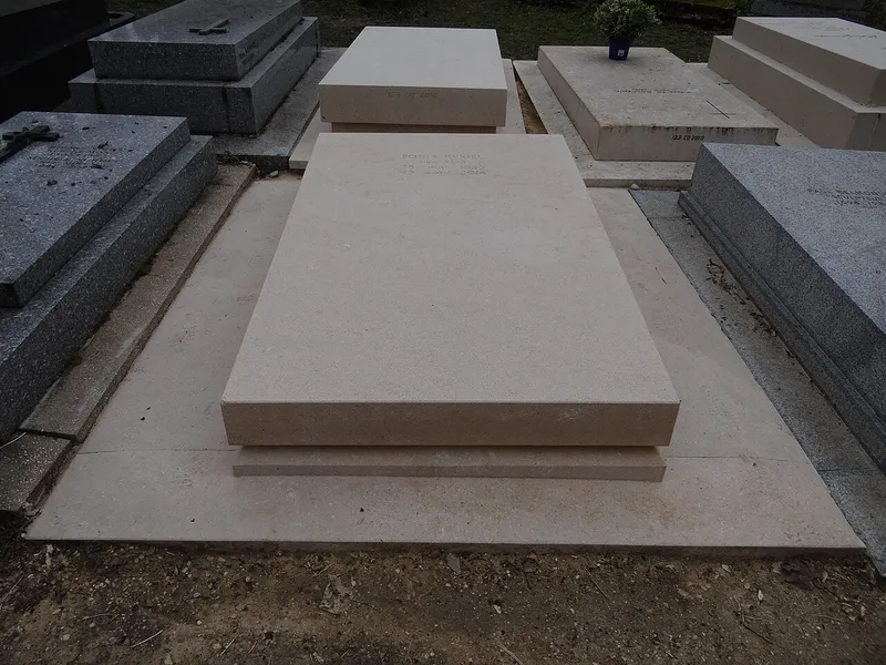 Photographie : la tombe de Sonia Rykiel au cimetière du Montparnasse