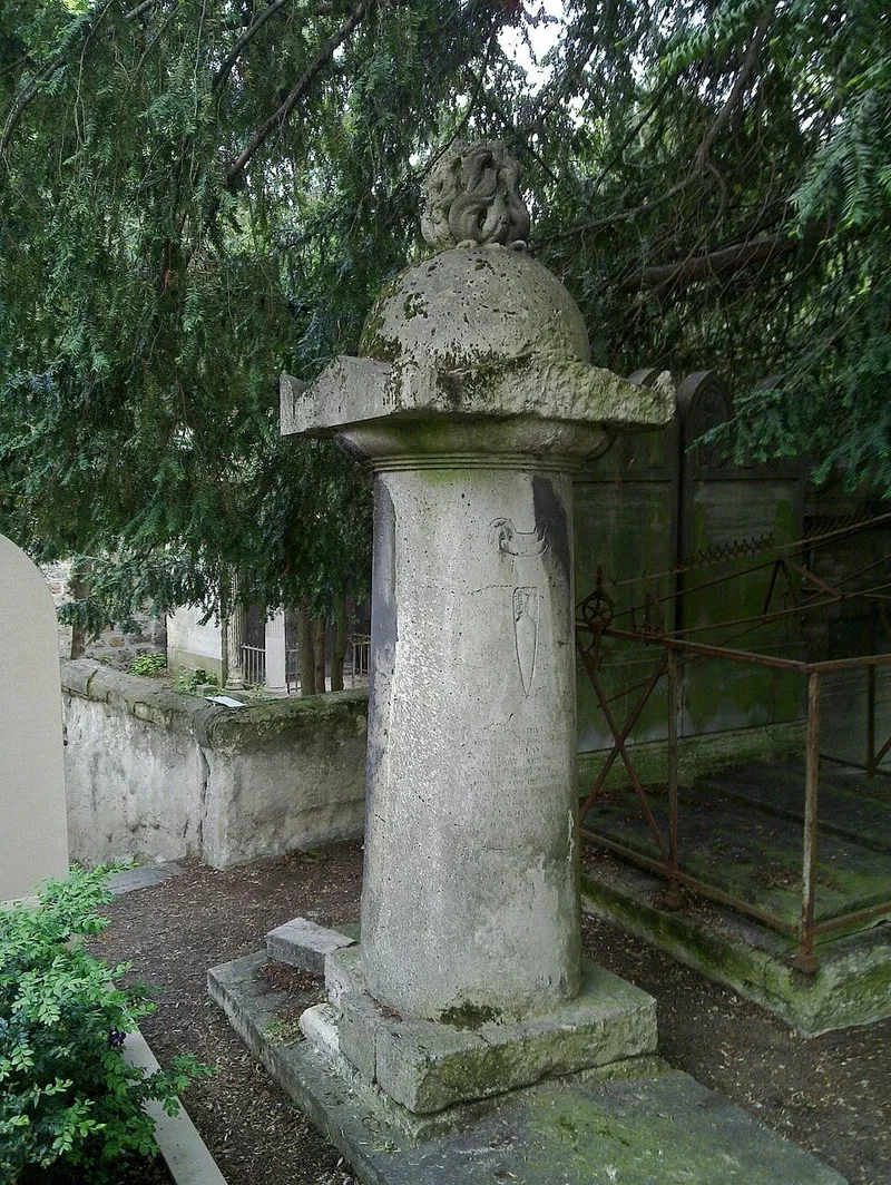 Photographie : la tombe de Sophie Blanchard au cimetière du Père-Lachaise