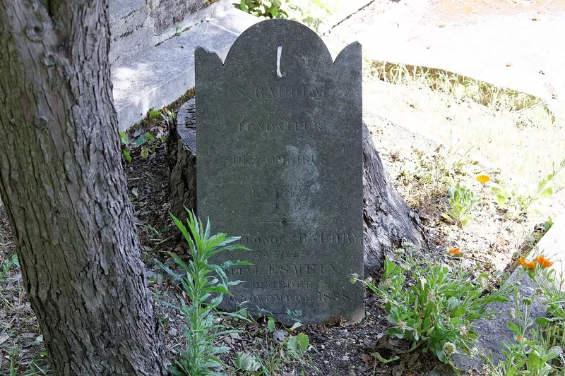 Photographie : la tombe de Stanislas Baudry au cimetière du Père-Lachaise