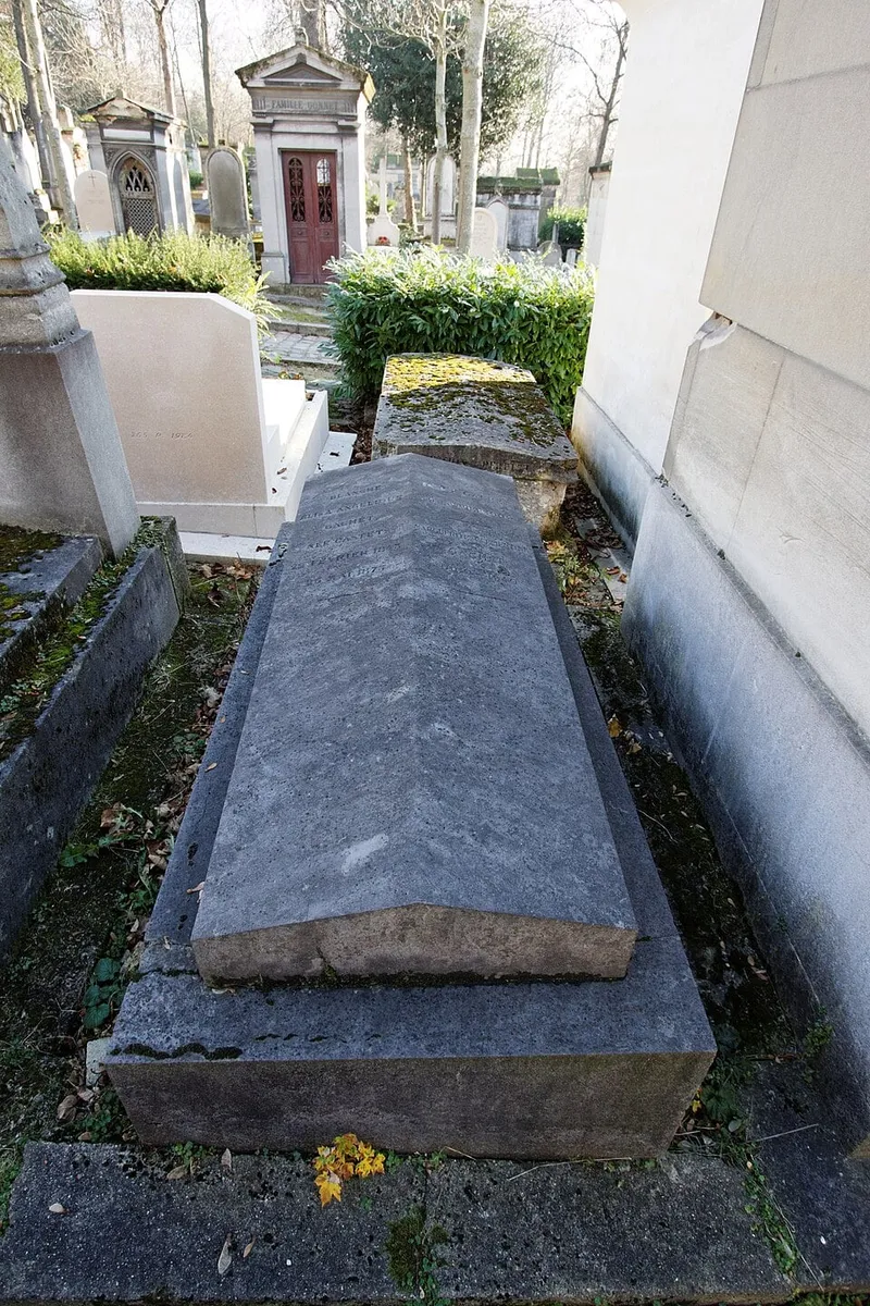 Photographie : la tombe de Paul Gachet au cimetière du Père-Lachaise