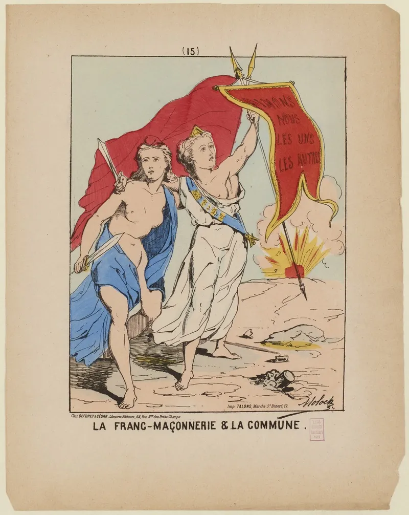 Une assemblée générale des francs-maçons parisiens publie un manifeste pacificateur qui sera désavoué par le Grand-Orient