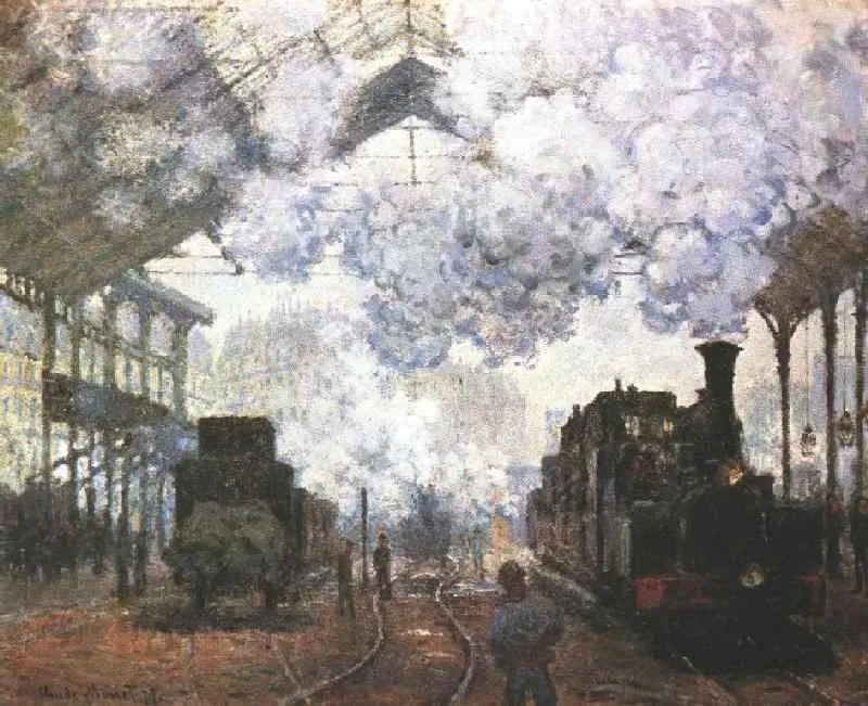 La Gare Saint-Lazare, par Monet